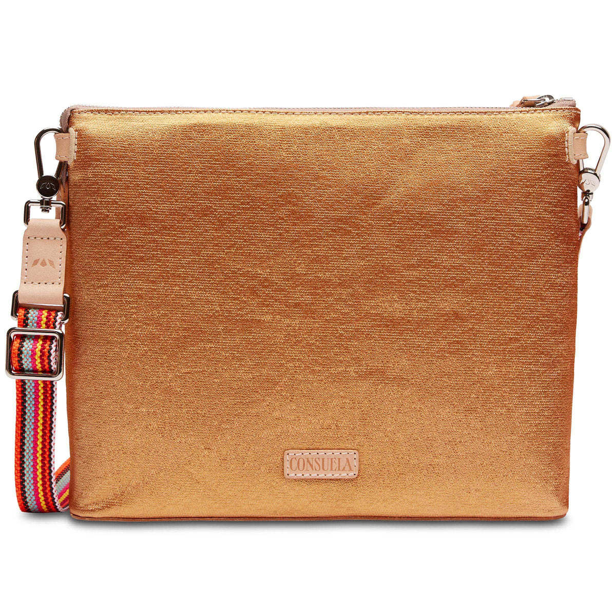 Downtown Crossbody, Bronzed