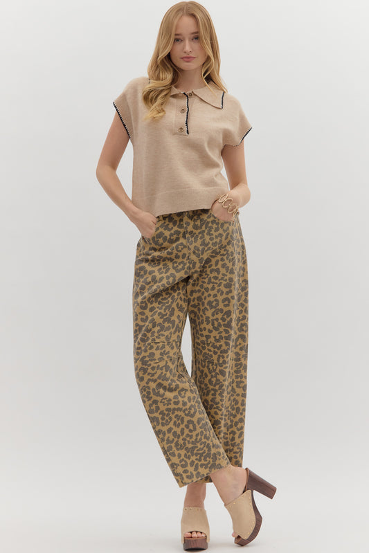 Zaya Leopard Pant