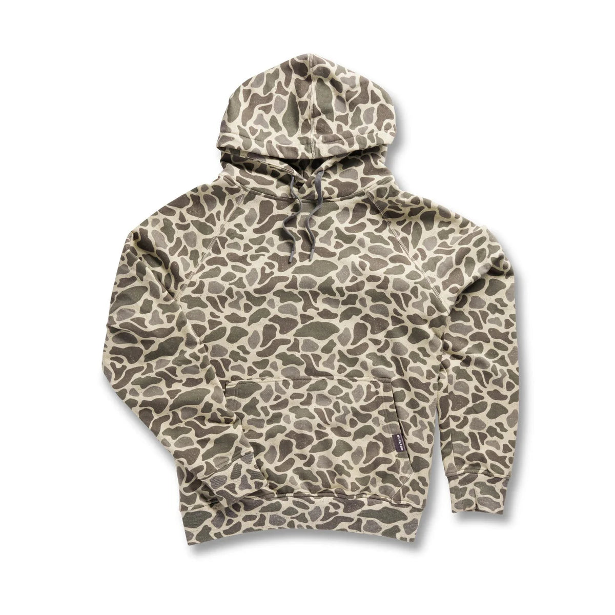 Fleece Hoodie - Classic Deer Camo Small