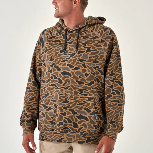 Fleece Hoodie - Gauge Camo Medium