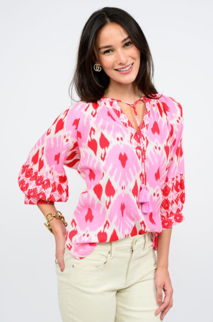 IKAT YOUR HEART TOP