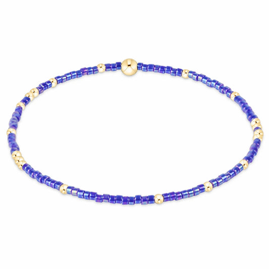 Hope Unwritten Bracelet - Blue Metallic