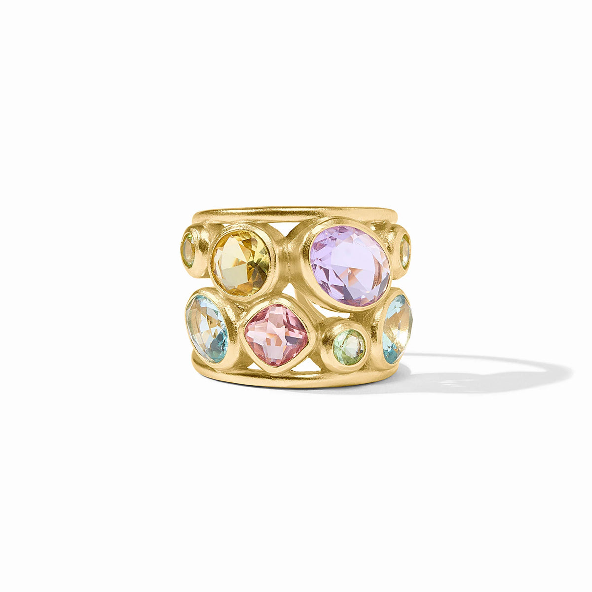 Kaleidoscope Statement Ring Multi Stone 7