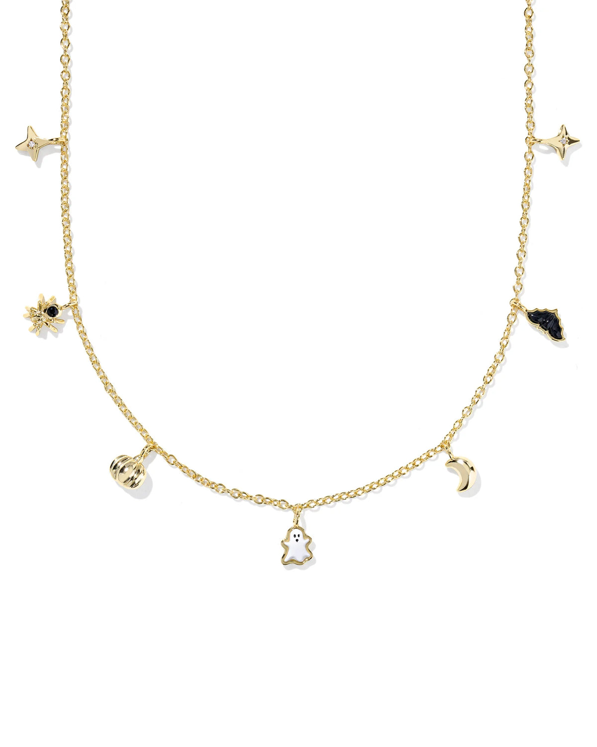 HALLOWEEN STRAND NECKLACE GOLD MULTI MIX