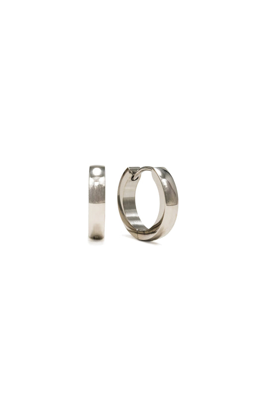 Maya 13mm Hoops - Silver