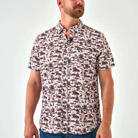 Performance Button Up - Brush Country XLarge