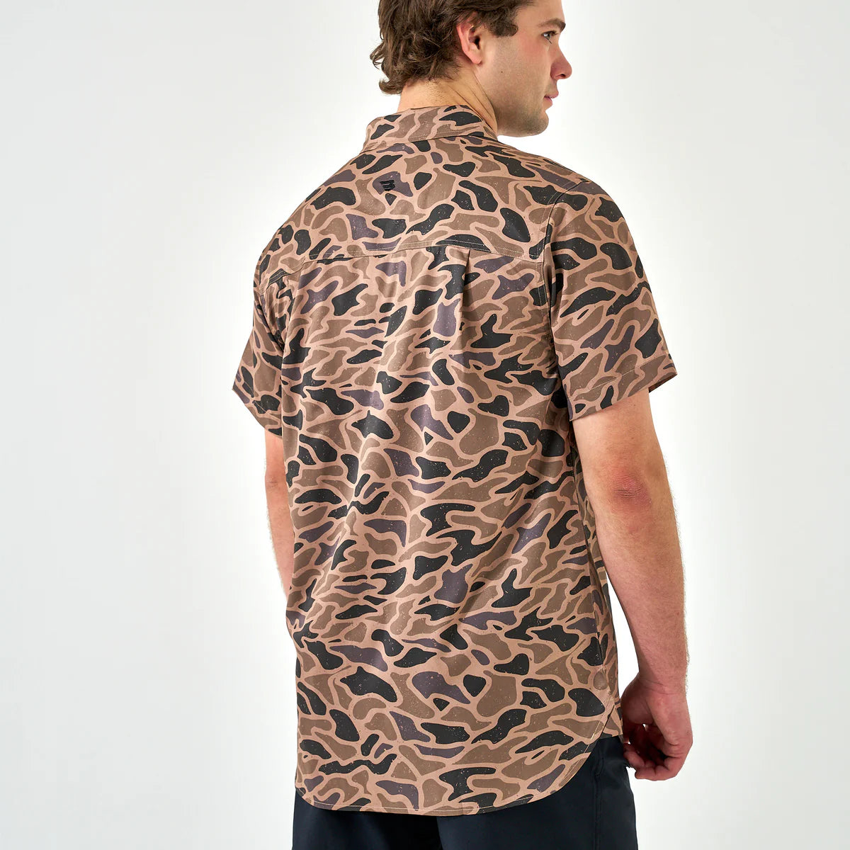 Performance Button Up - Gauge Camo Large