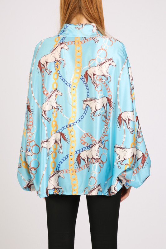 SADDLE UP BLOUSE