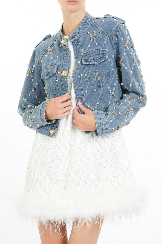 DAZZLING DENIM JACKET