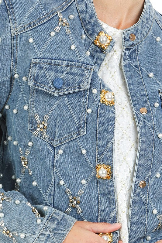 DAZZLING DENIM JACKET