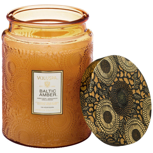 Baltic Amber 18 oz Large Jar