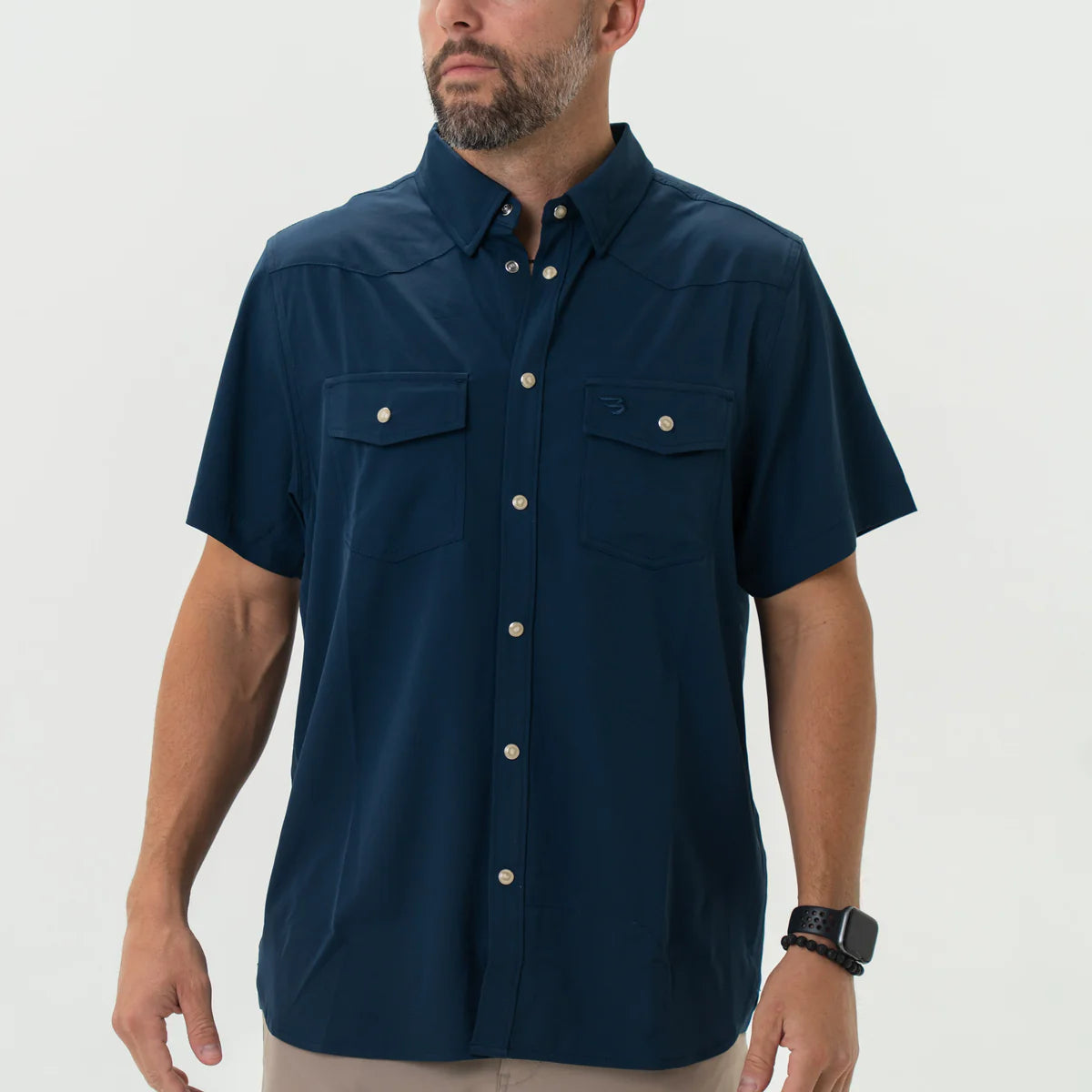 Performance Western Shirt - Navy XLarge