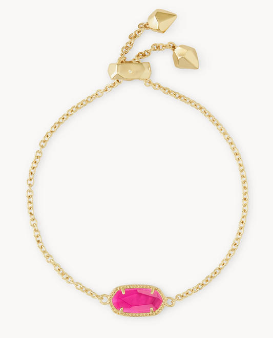DAPHNE LINK AND CHAIN BRACELET GOLD AZALEA ILLUSION