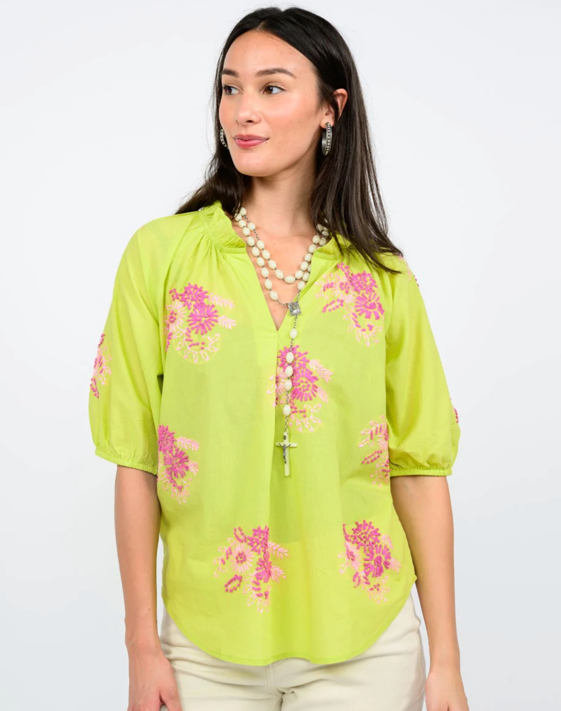 ANITA CELERY TOP