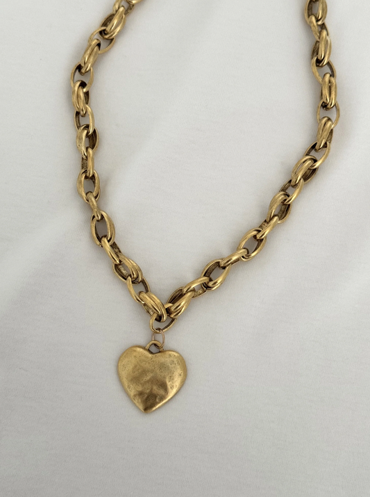 WOVEN HEART NECKLACE