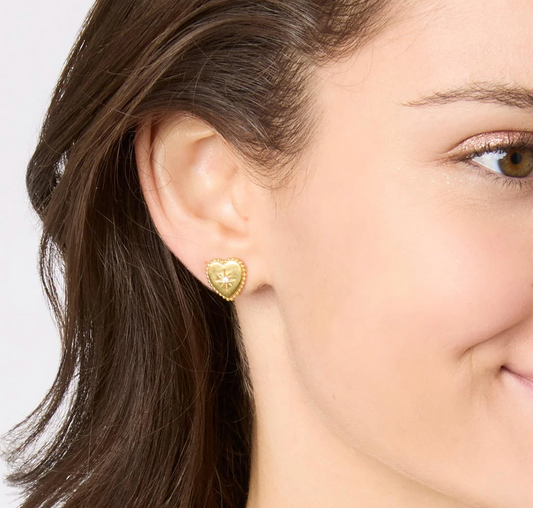 Kaleidoscope Statement Stud-Iridescent Clear Crystal-OS