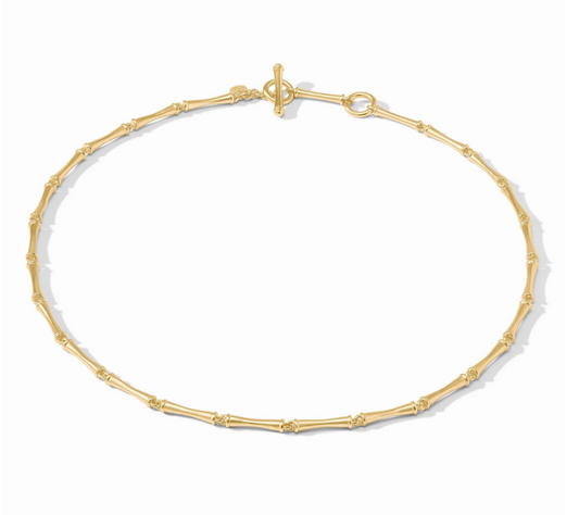 Bamboo Necklace-Gold-OS