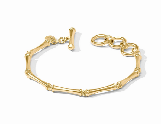 Bamboo Bangle-Gold-S