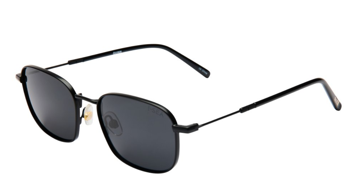 QUINN BLACK / SMOKE POLARIZED LENS