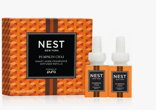 Pura Pumpkin Chai Refills (Set of 2) 0.33 fl oz/19.5 ml