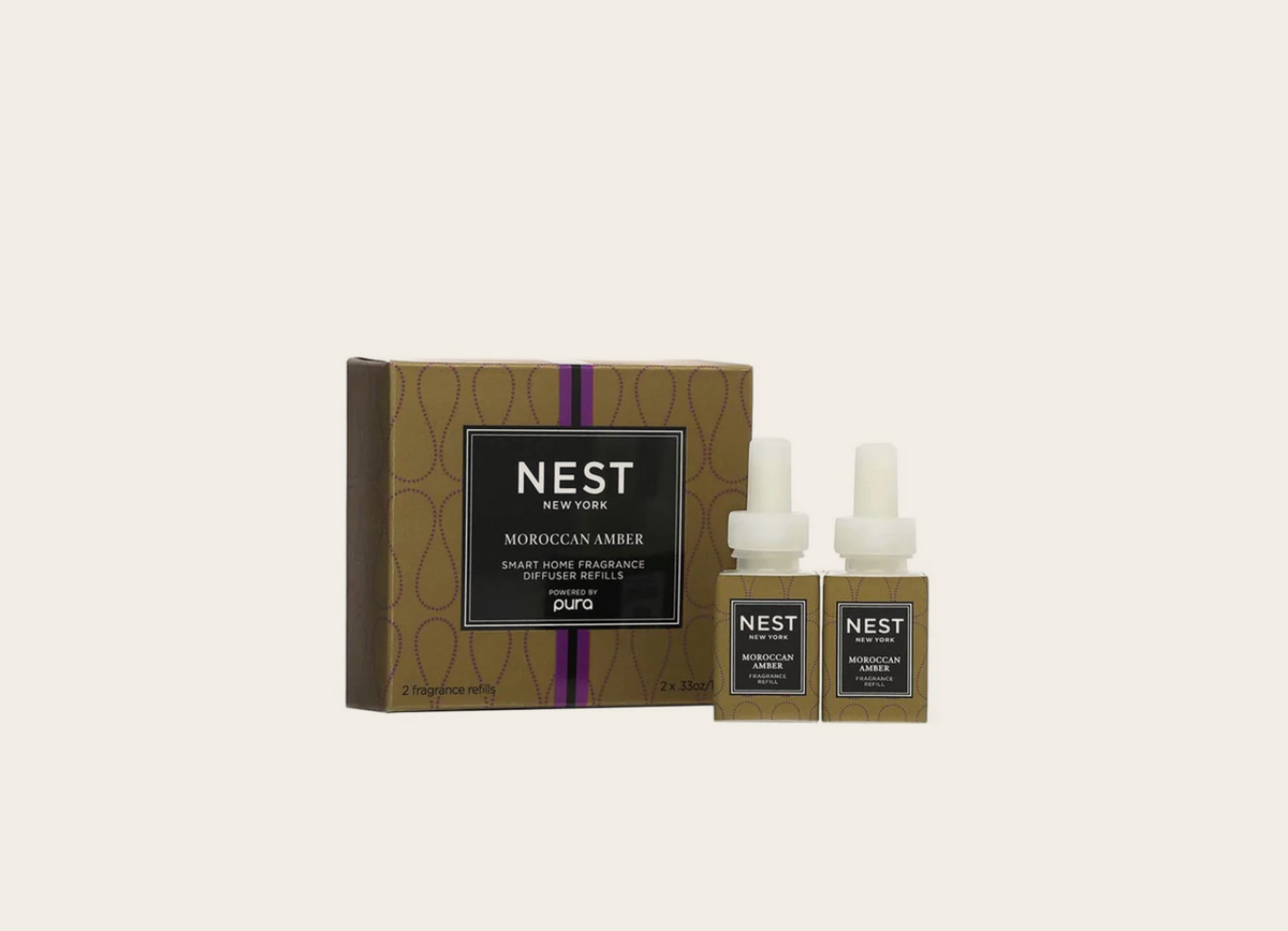 NEST Pura Moroccan Amber Refill (Set of 2) 0.33 fl oz/19.5 ml