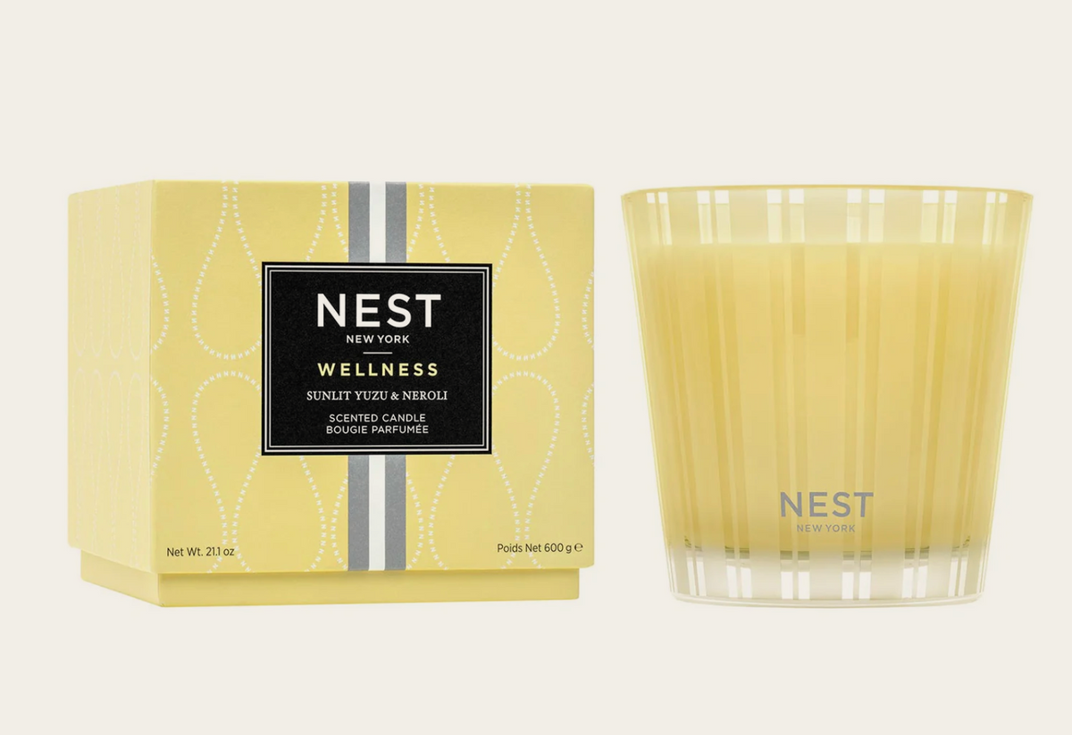 NEST 3-Wick Candle 21.2 oz SUNLIT YUZU & NEROLI