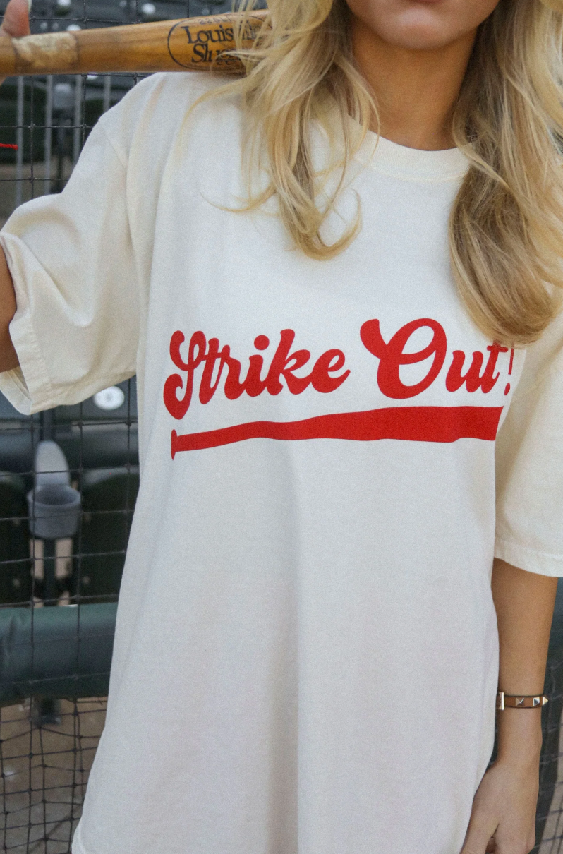 STRIKE OUT TEE