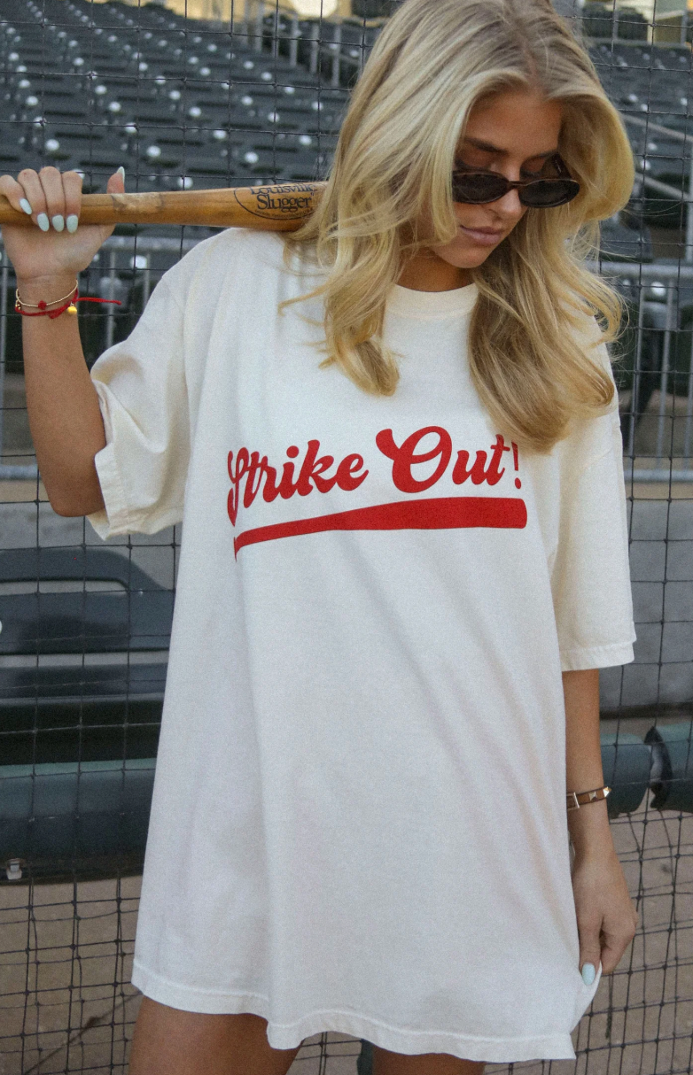 STRIKE OUT TEE