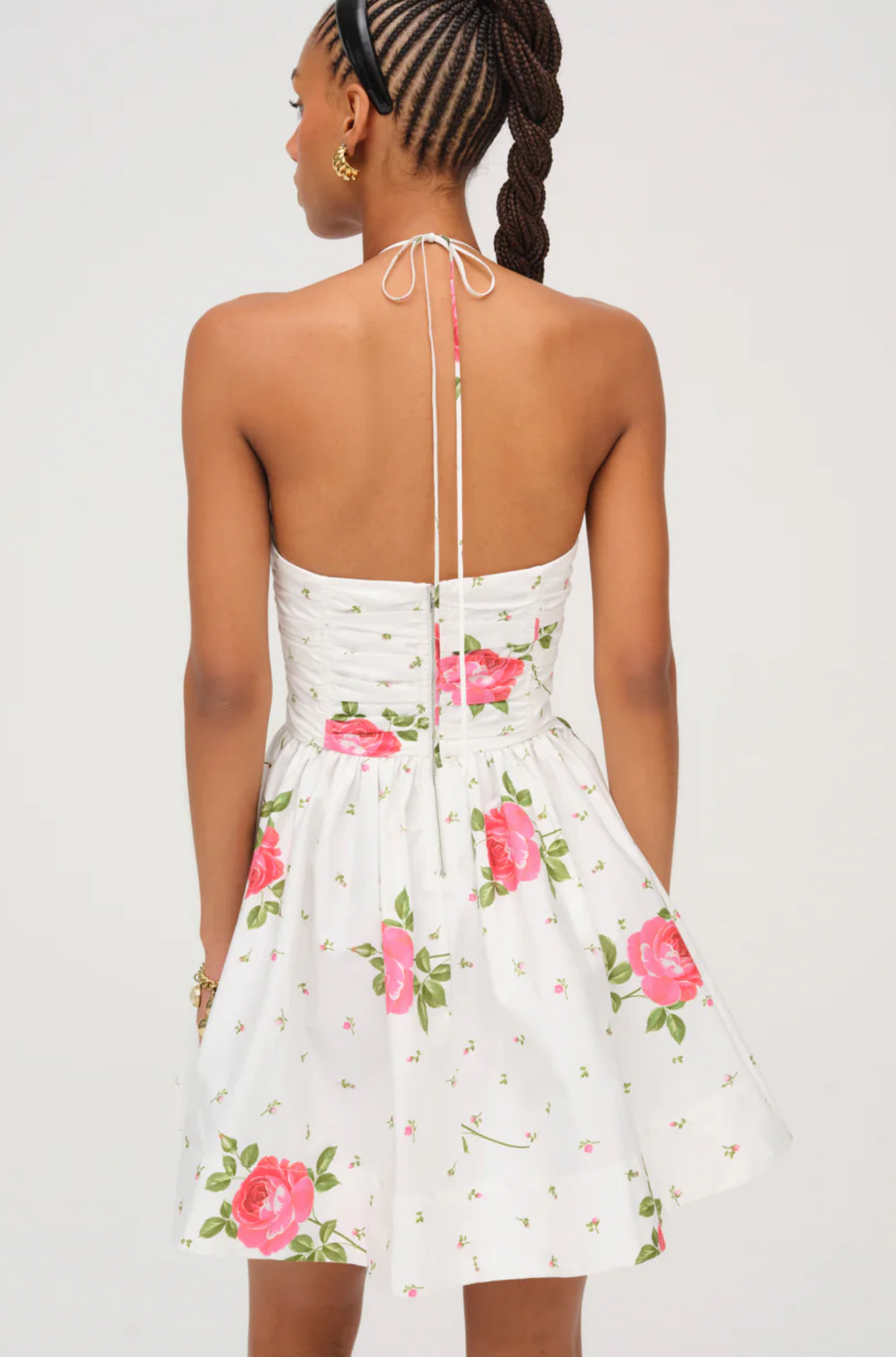 ROSEBUD CORSET MINI DRESS