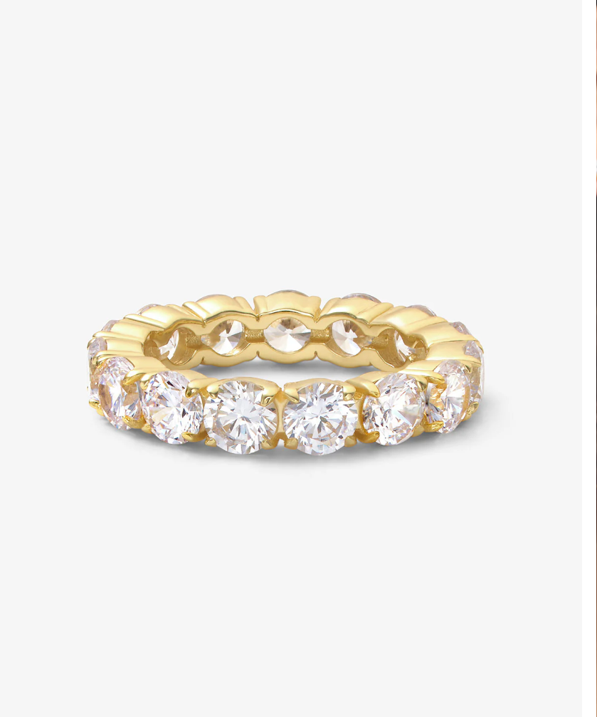 Grand Heiress Ring GOLD-WHITE 6