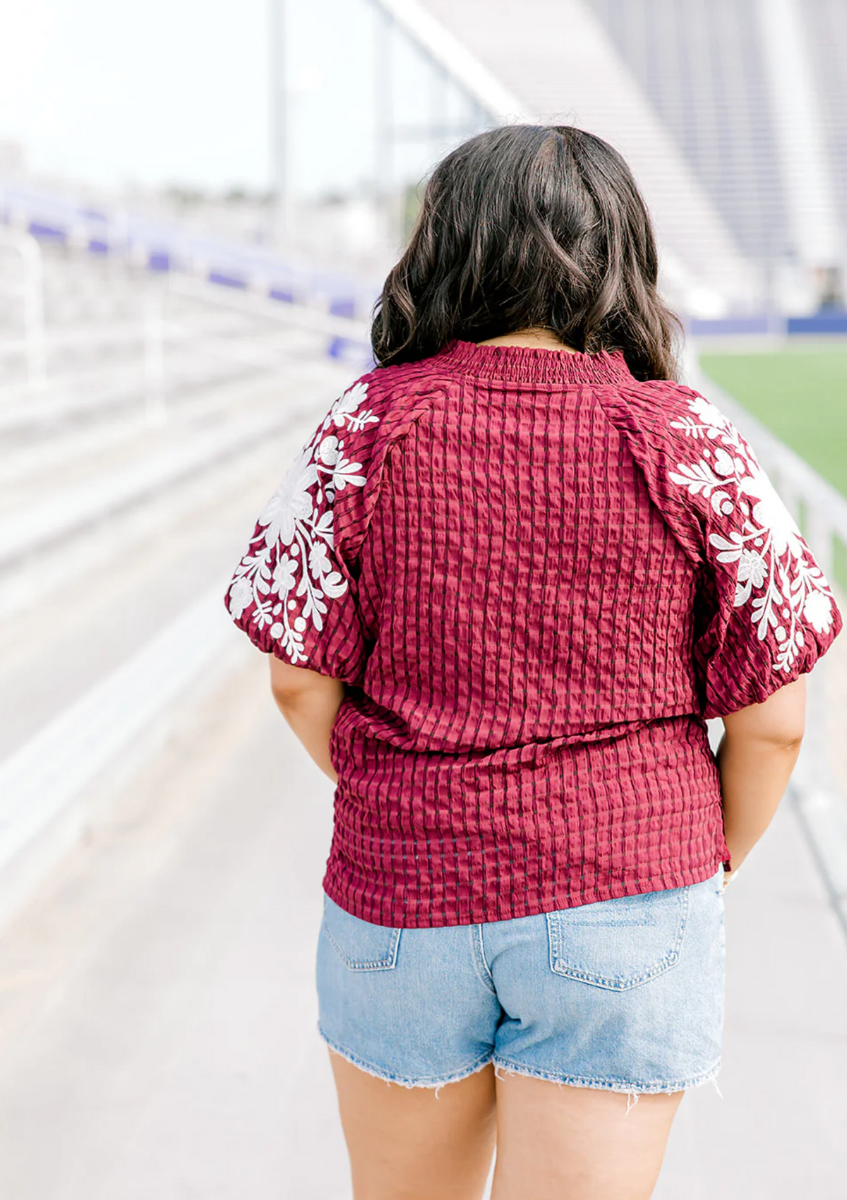The Havanah Top Medium Maroon