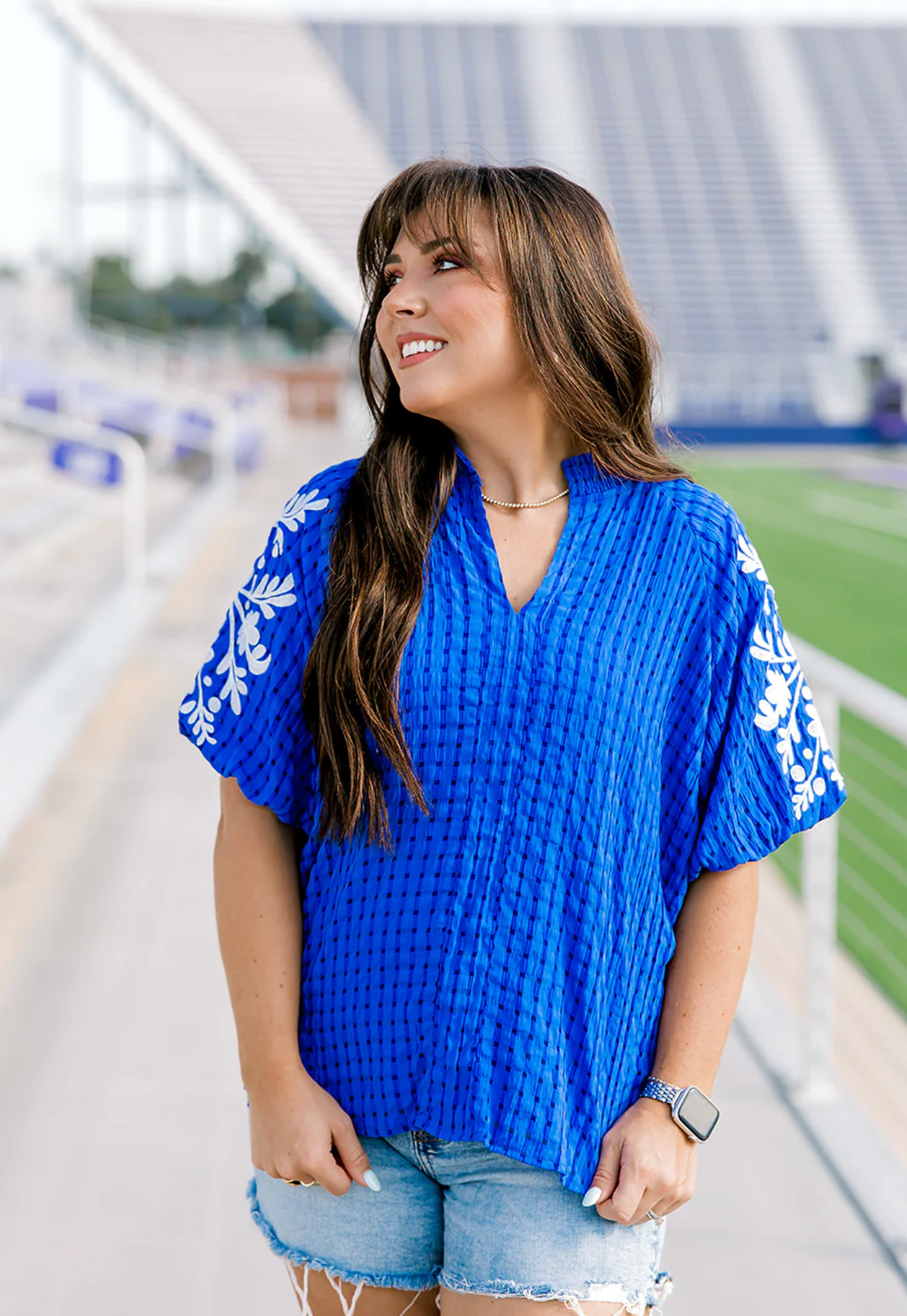 The Havanah Top Medium Royal