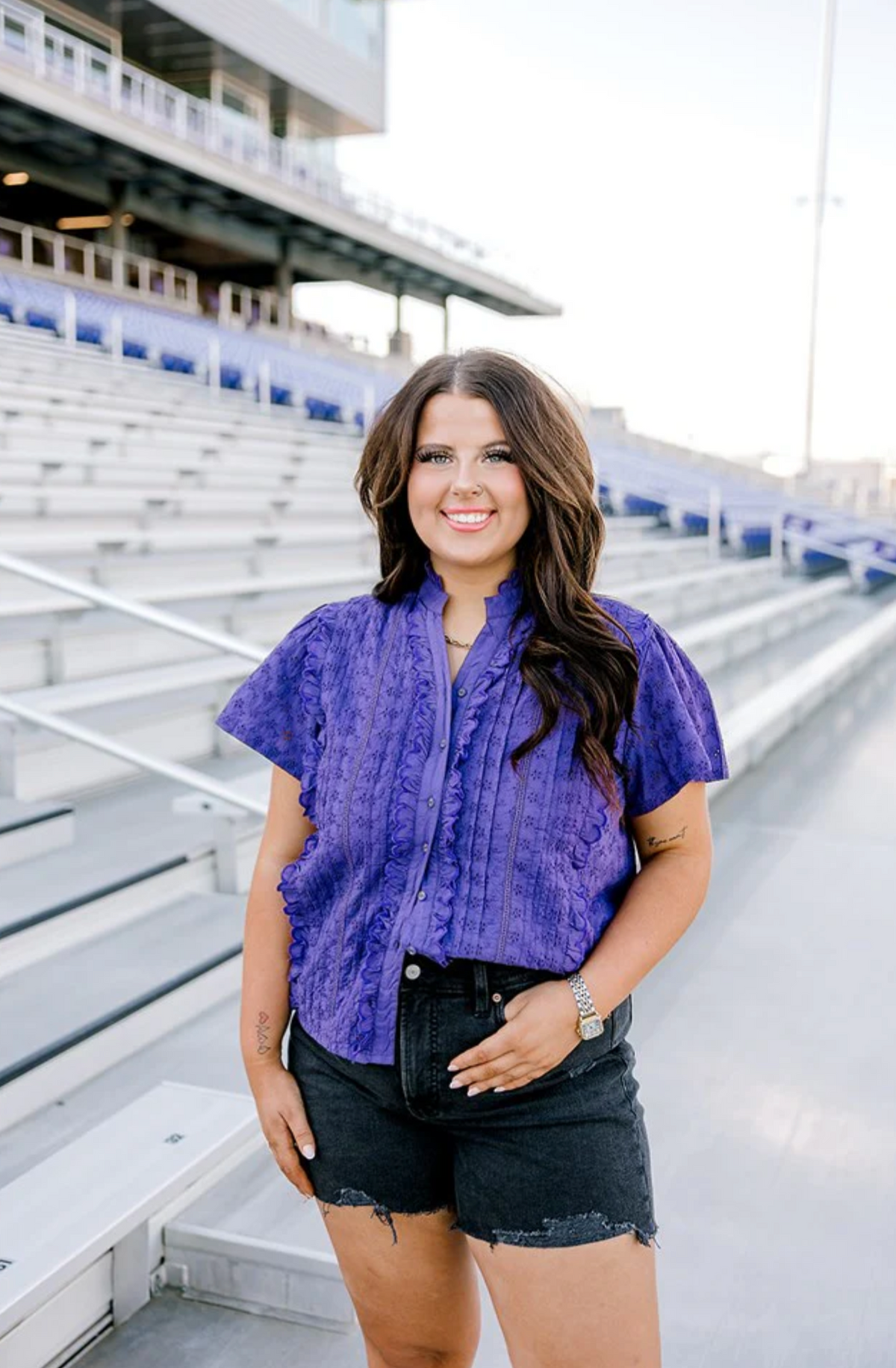 The Lilly Top XS
Purple