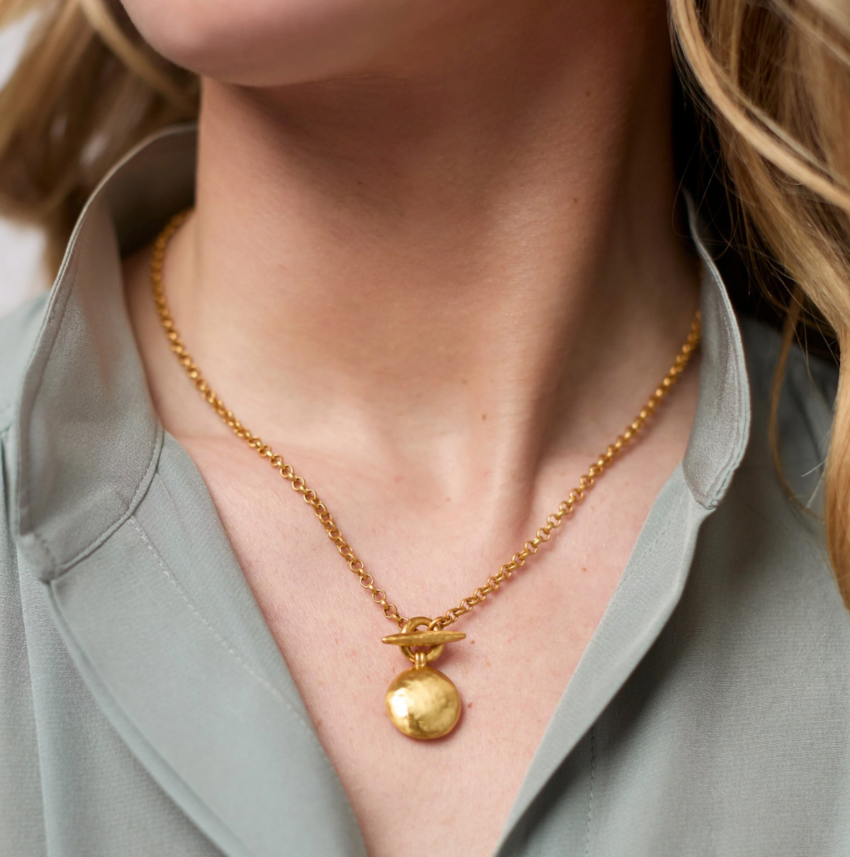 Solara Delicate Necklace-Gold-OS