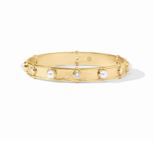 Tribeca Bangle-Pearl-L