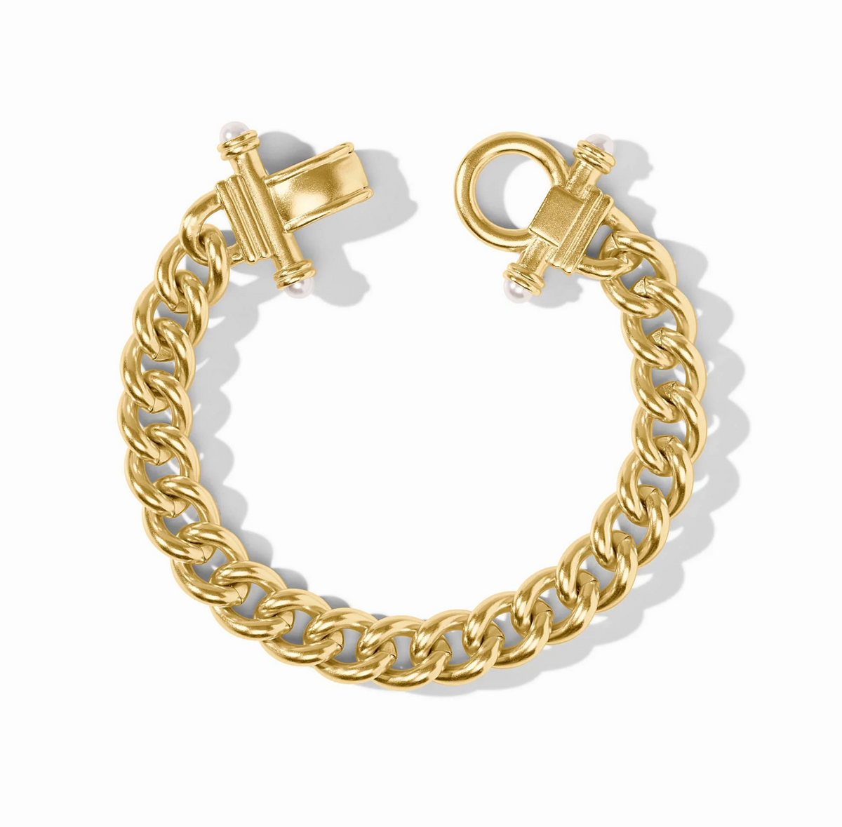 Dolce Demi Link Bracelet-Pearl-OS