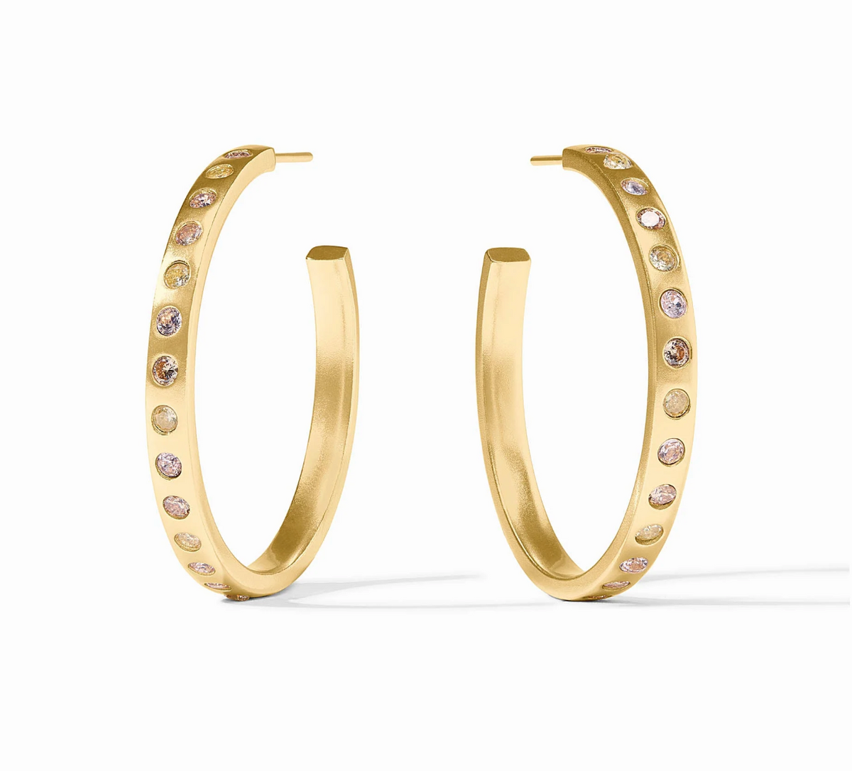 Rainbow Hoop-Champagne Radiance-L