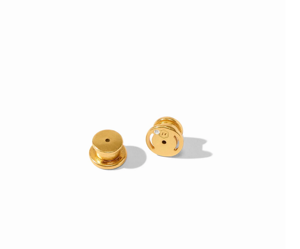 Honey Stud-Iridescent Tourmaline Pink-OS