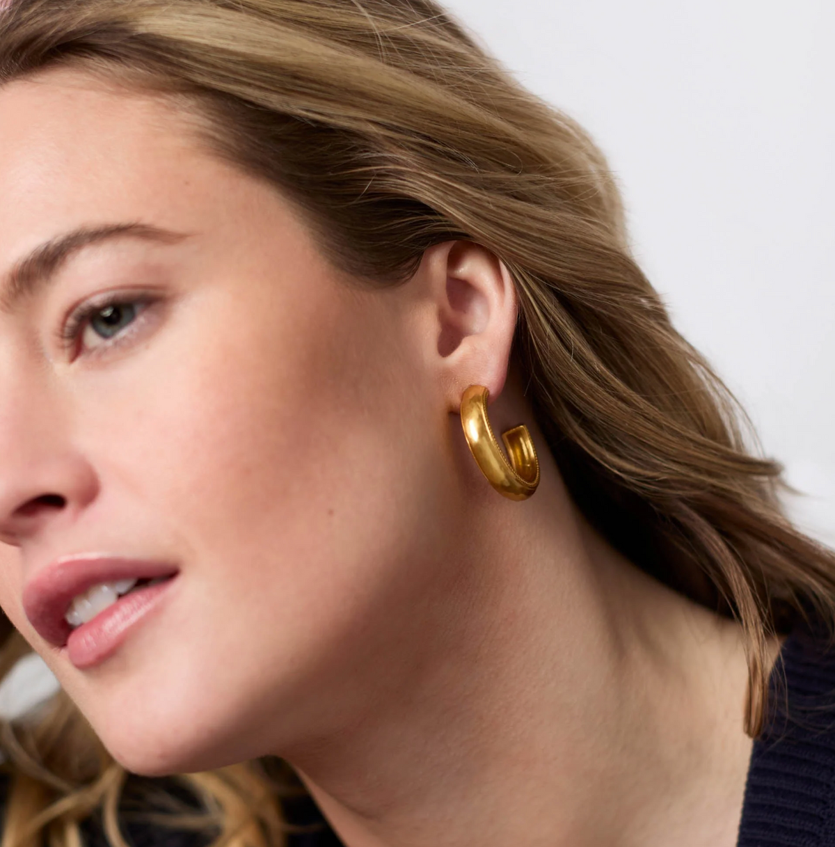Cannes Hoop-Gold-M