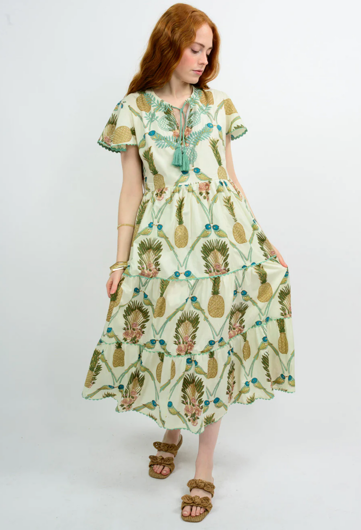 BIRDS IN PARADISE DRESS