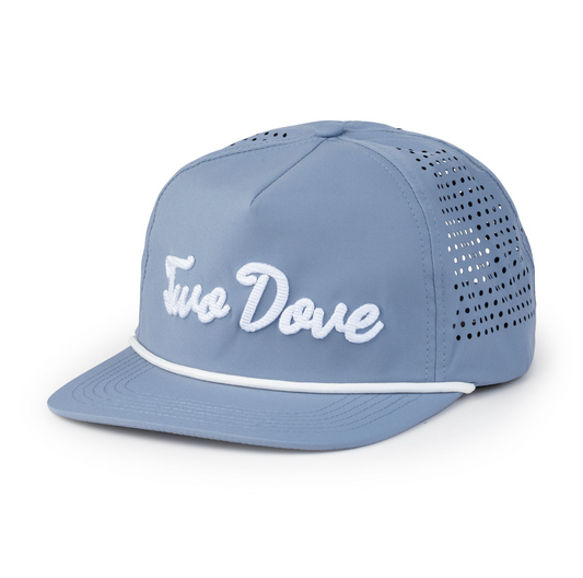 Perforated Rope Stitch - Powder Blue