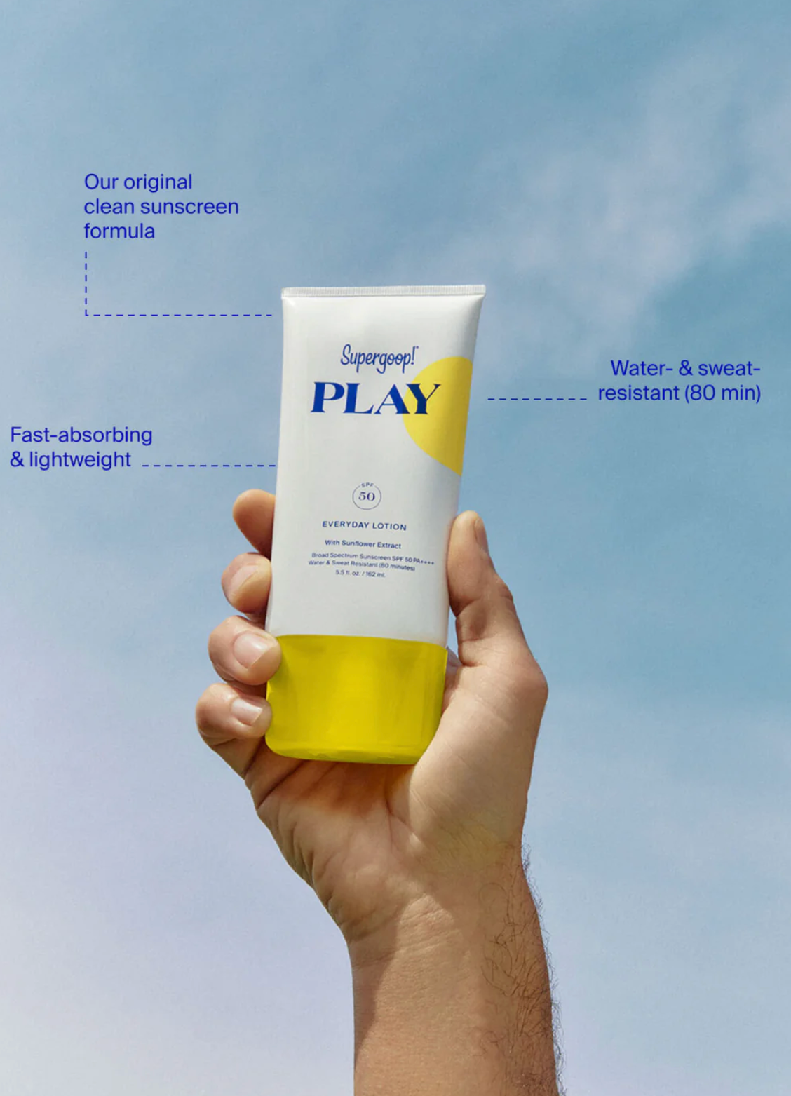 PLAY Everyday Lotion SPF 50 with Sunflower Extract, 1oz