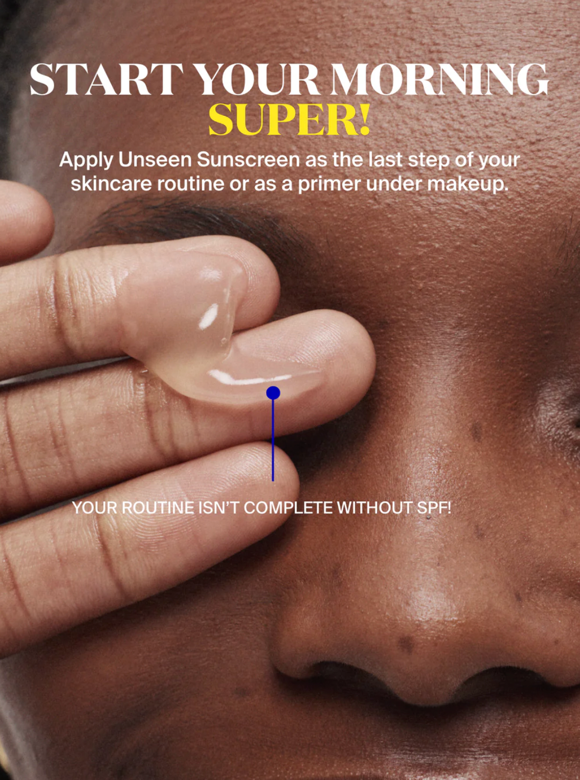 Unseen Sunscreen SPF 50 - 2025 Reform - 0.68 fl. oz. / 20mL