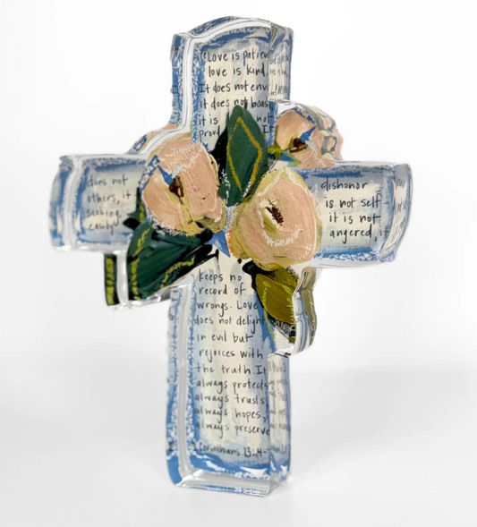 Marriage Acrylic Cross
