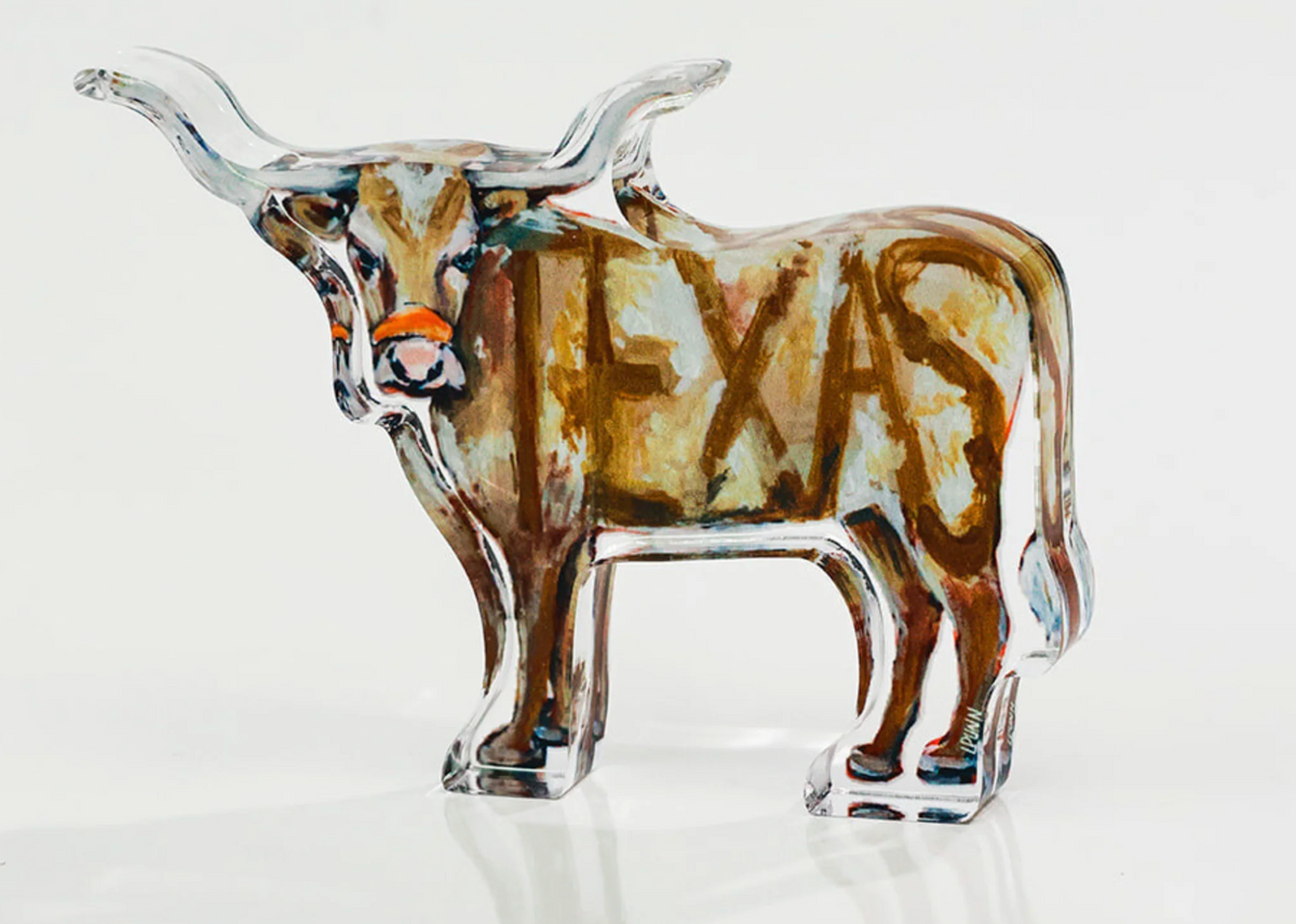 LONGHORN ACRYLIC Large