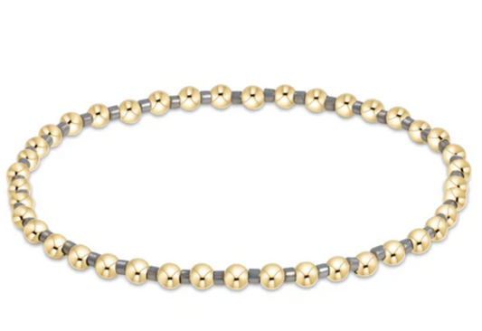 HOPE GRATEFUL BRACELET - METALLIC OYSTER