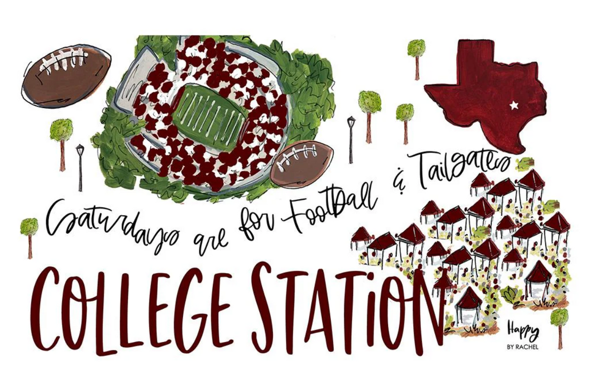 Saturdays in College Station Travel Mug 22oz