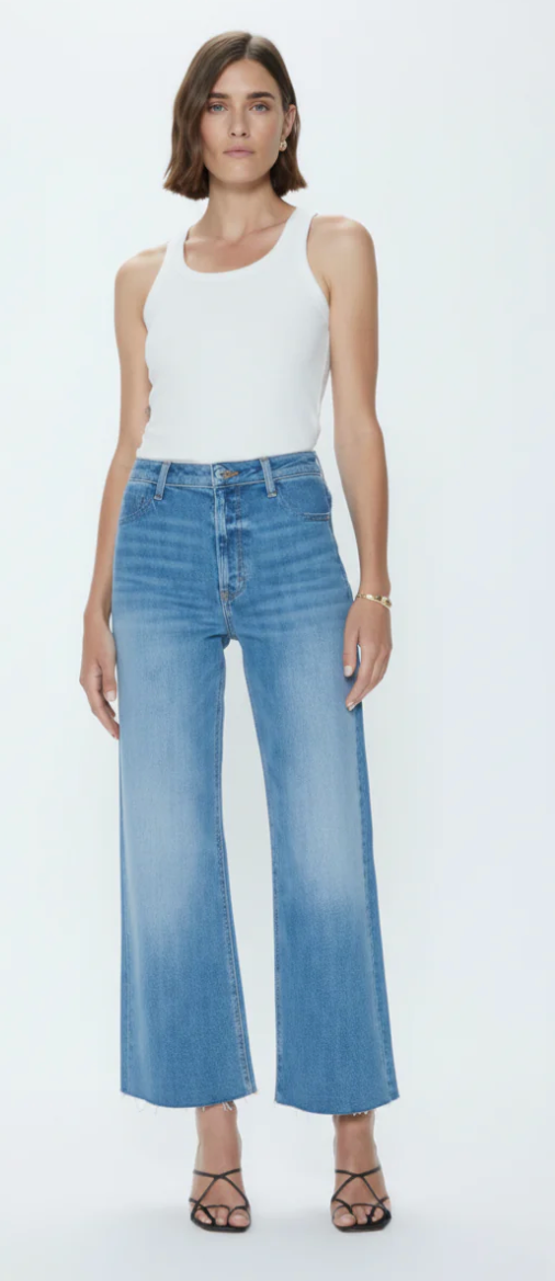 PENNY HIGH RISE WIDE LEG ANKLE