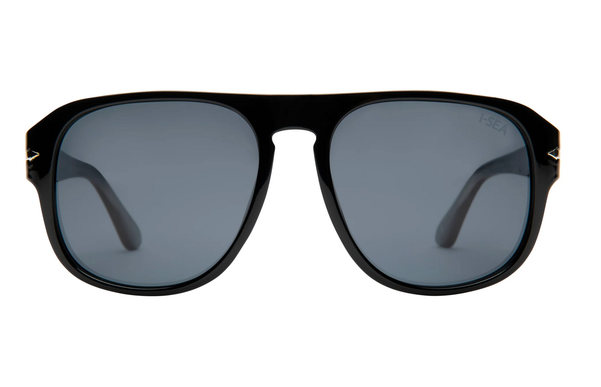 BAYSIDE BLACK / SMOKE POLARIZED LENS