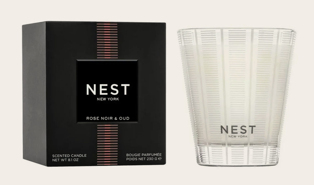 Classic Candle 8.1 oz ROSE NOIR AND OUD